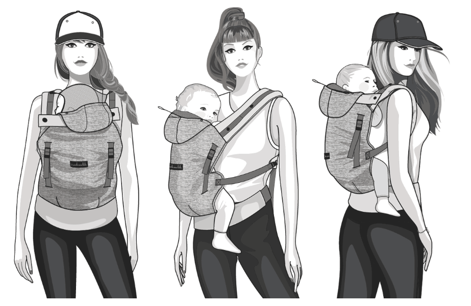 hoodiecarrier- loveradius-jpmbb-carry-position-front-hip-back